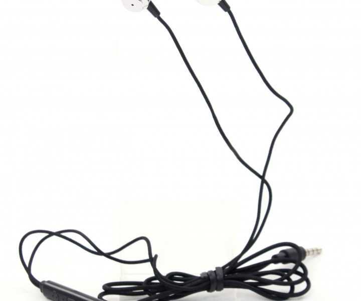 Гарнитура PrologiX ME-A500-B Black, Mini jack (3.5 мм) 4pin, вакуумные, микрофон на проводе, кабель 